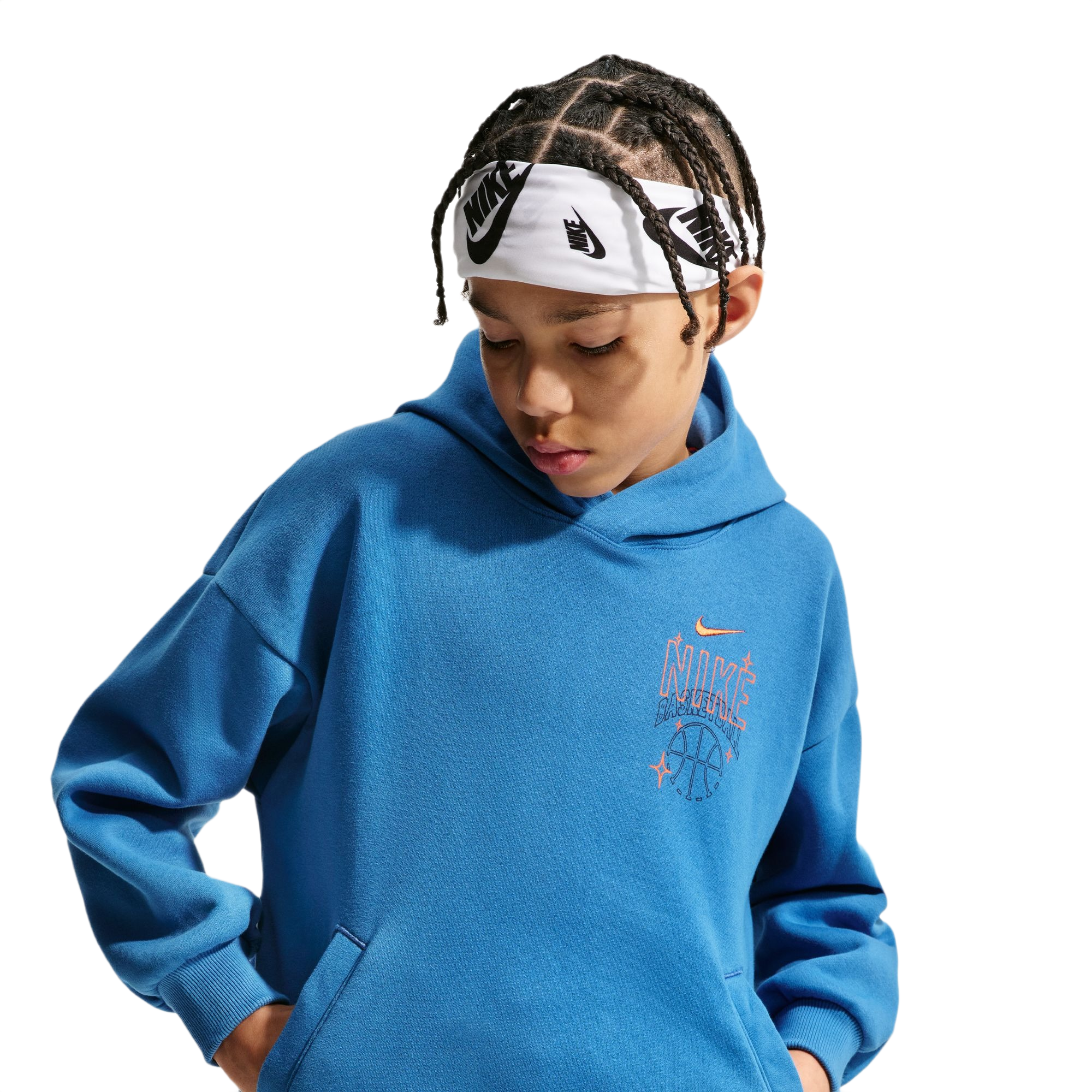 Nike Sportswear Oversized Fleece Kids Basketball Hoodie