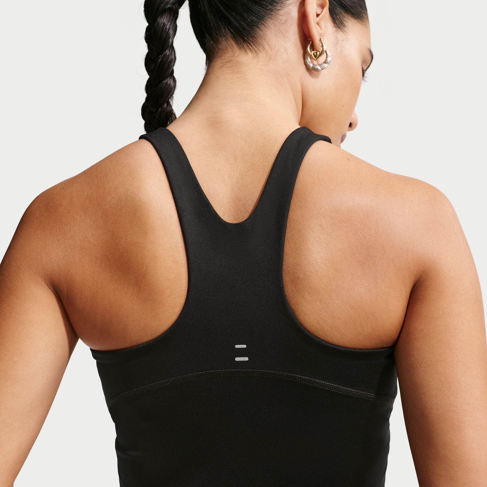 Nike Tempo Medium-Support Cropped Womens Sports Bra Tank