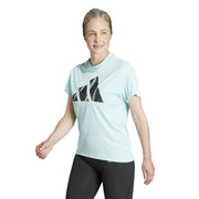 adidas Run It Big Logo Womens Tee