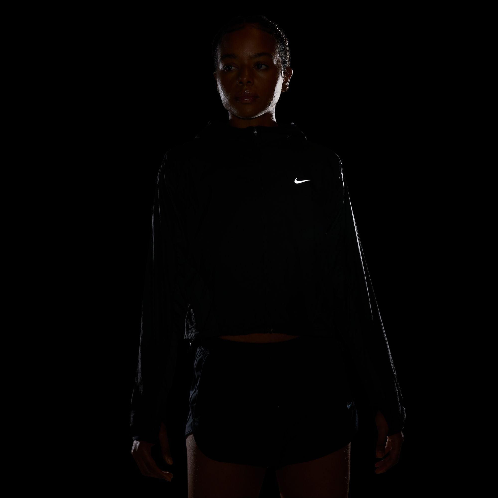 Nike Tempo Repel UV Protection Boxy Womens Running Jacket