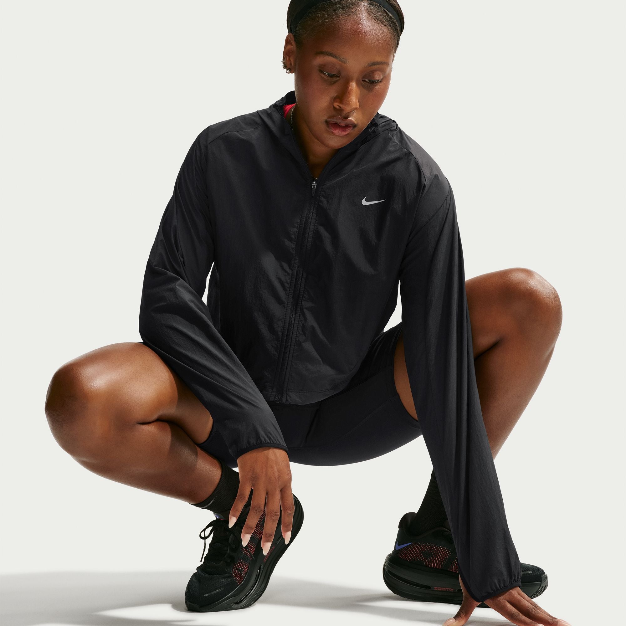 Nike Tempo Repel UV Protection Boxy Womens Running Jacket