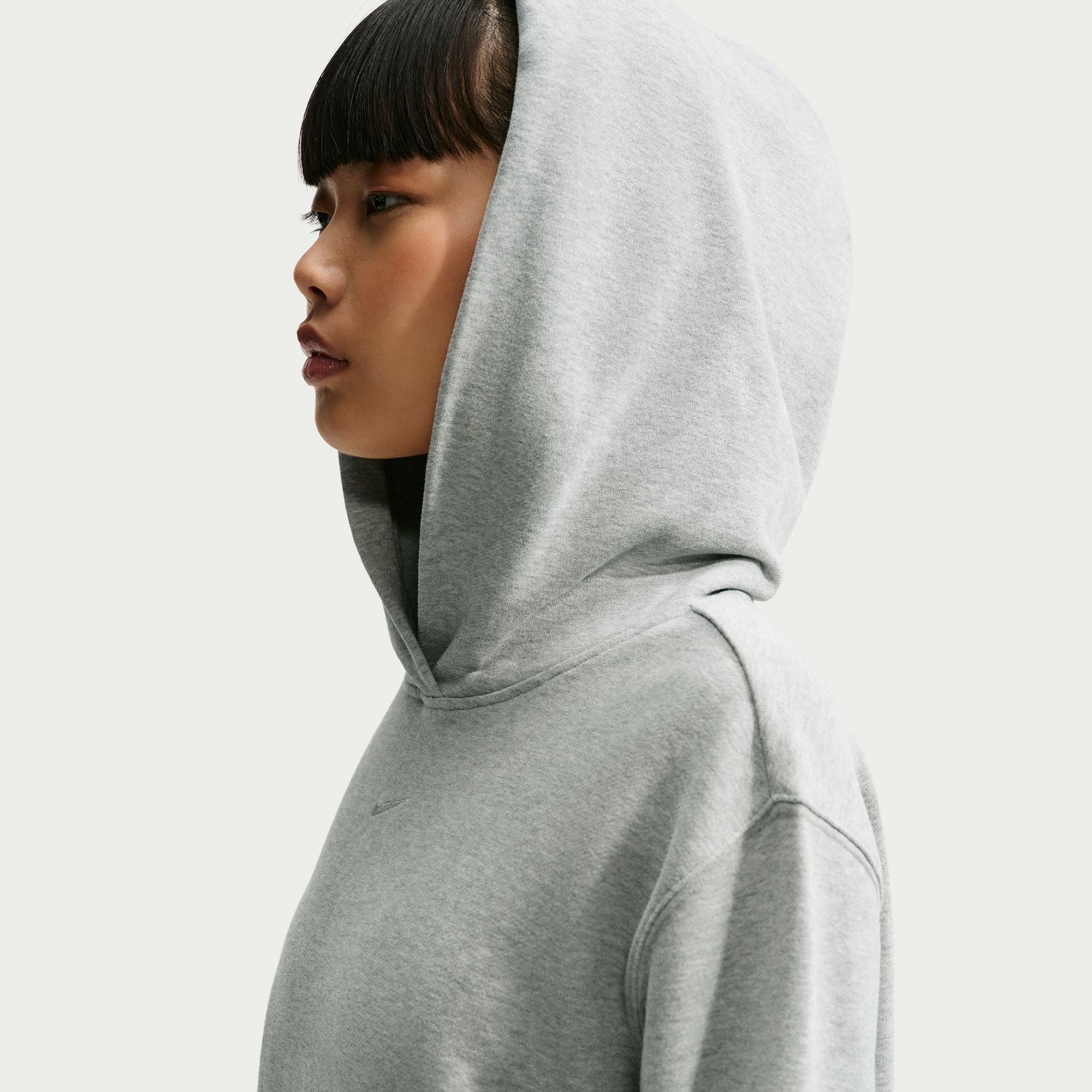 Nike Studio Fleece Lightweight Womens Pullover Hoodie