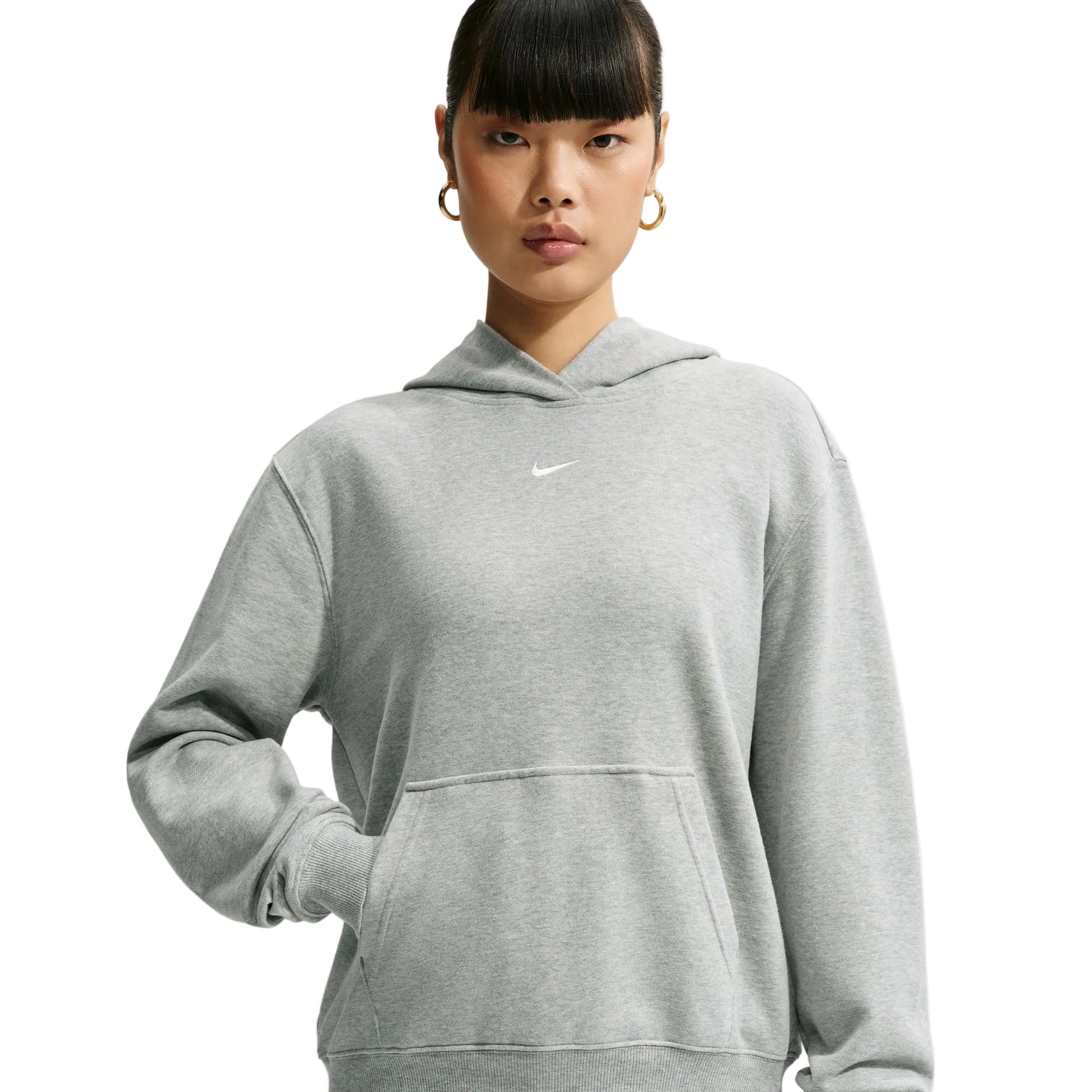 Nike Studio Fleece Lightweight Womens Pullover Hoodie