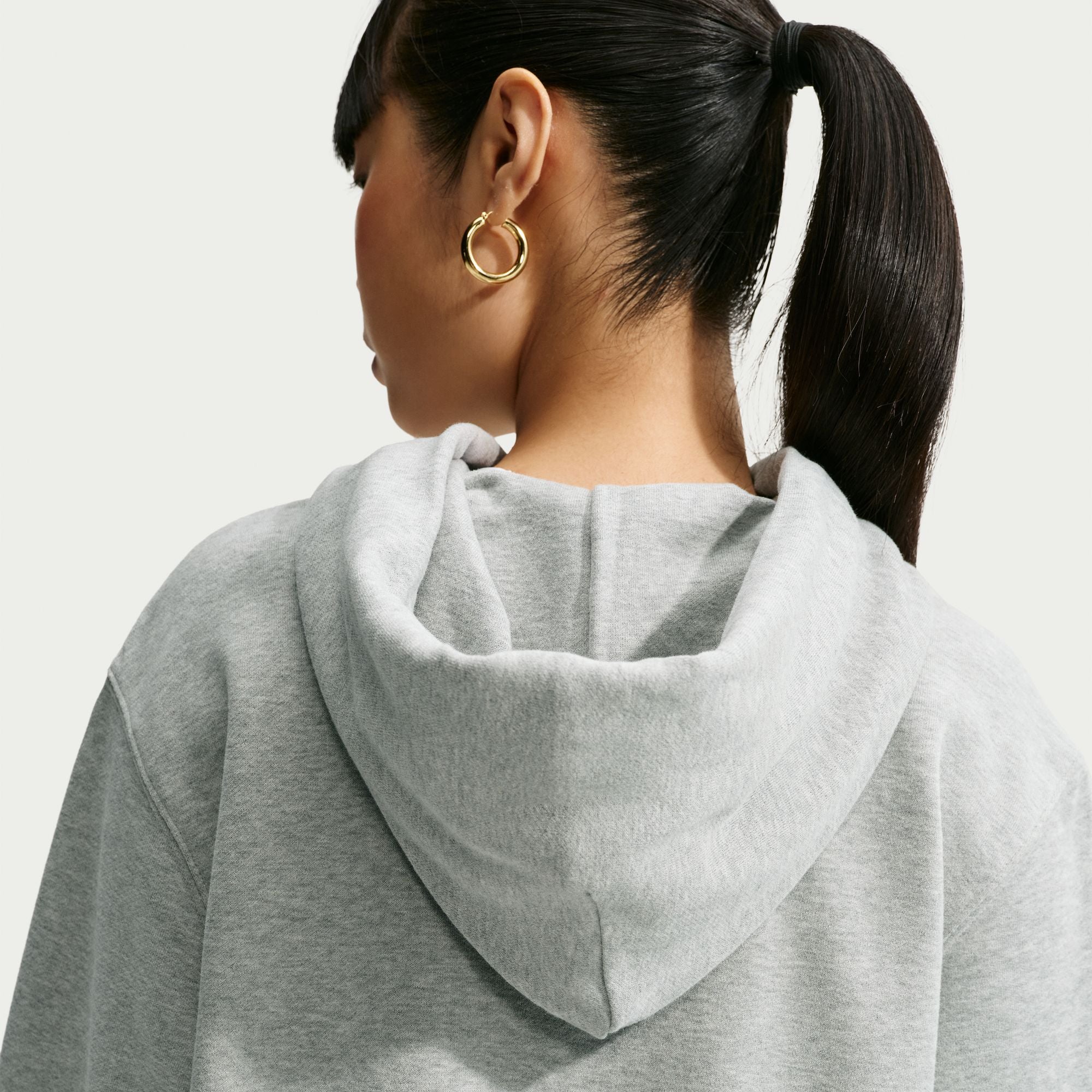 Nike Studio Fleece Lightweight Womens Pullover Hoodie