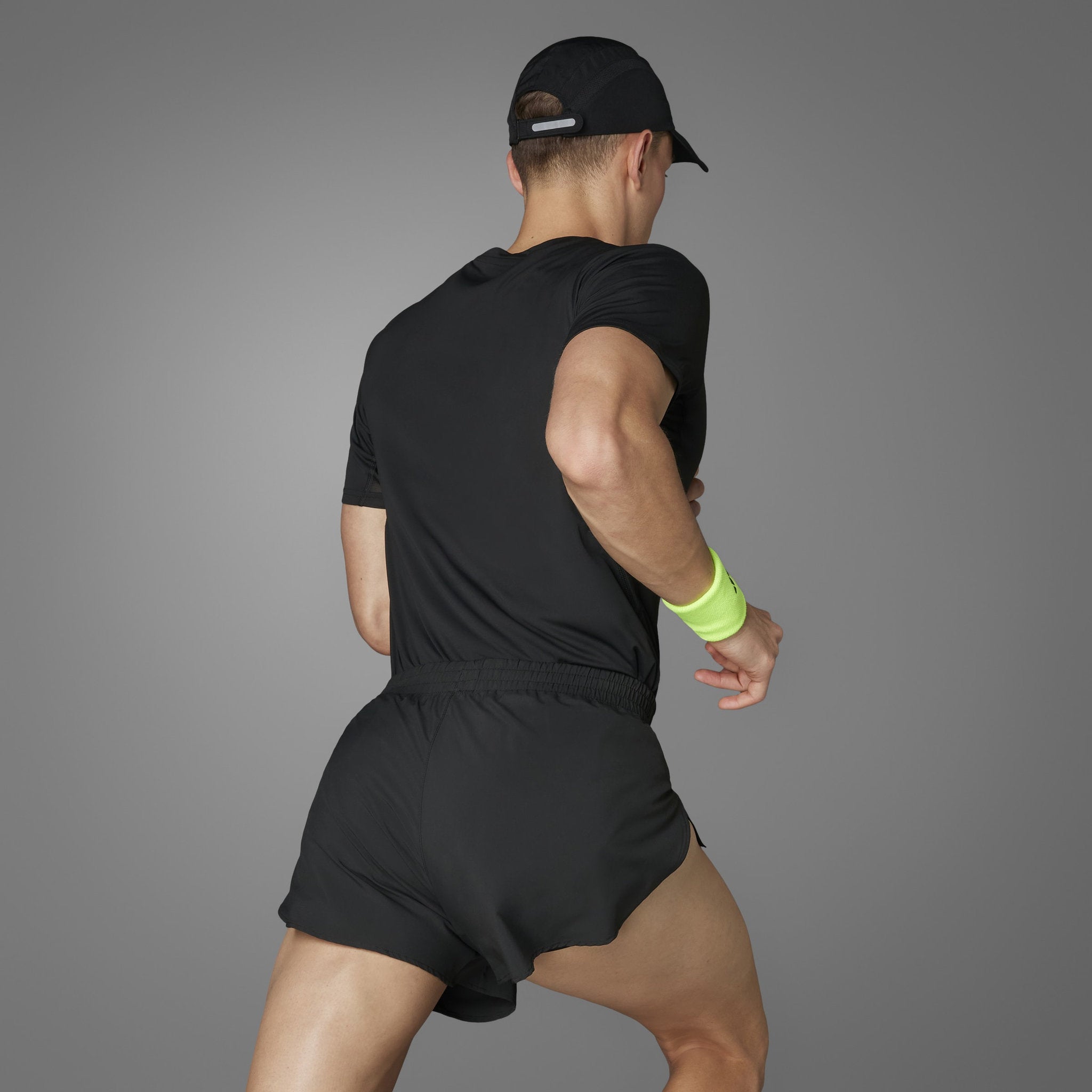 adidas Adizero Essentials Running Mens Split Shorts