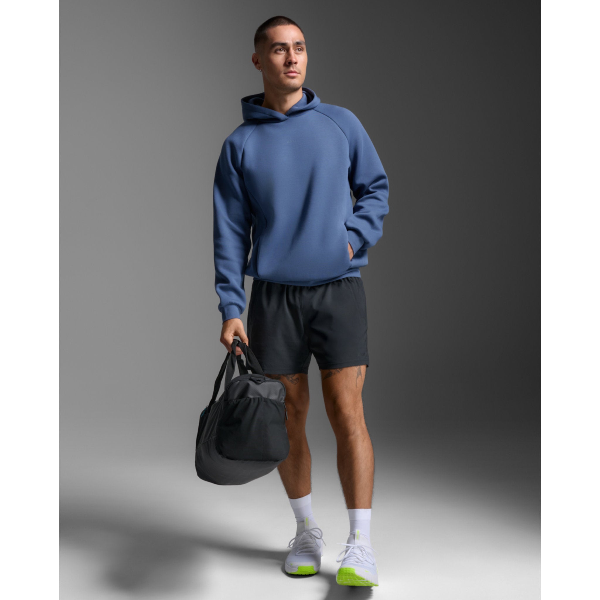 2XU Motion Smooth Spacer Mens Hoodie