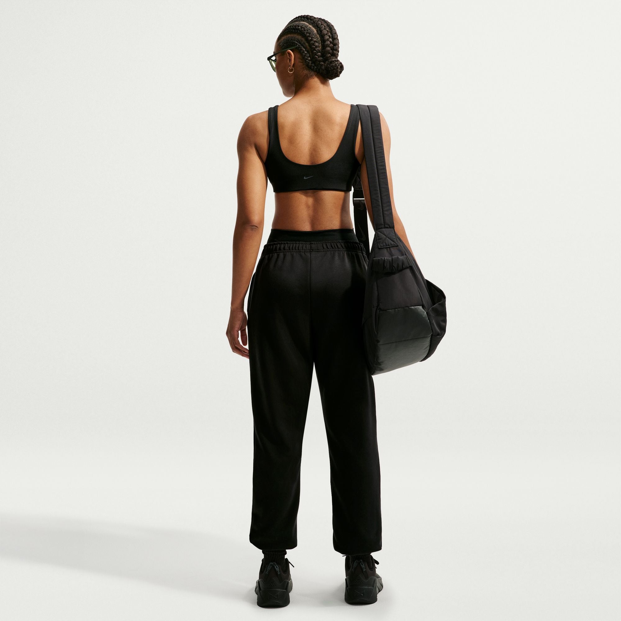 Nike Studio Fleece Sport Dri-FIT Womens Mid-Rise Pants