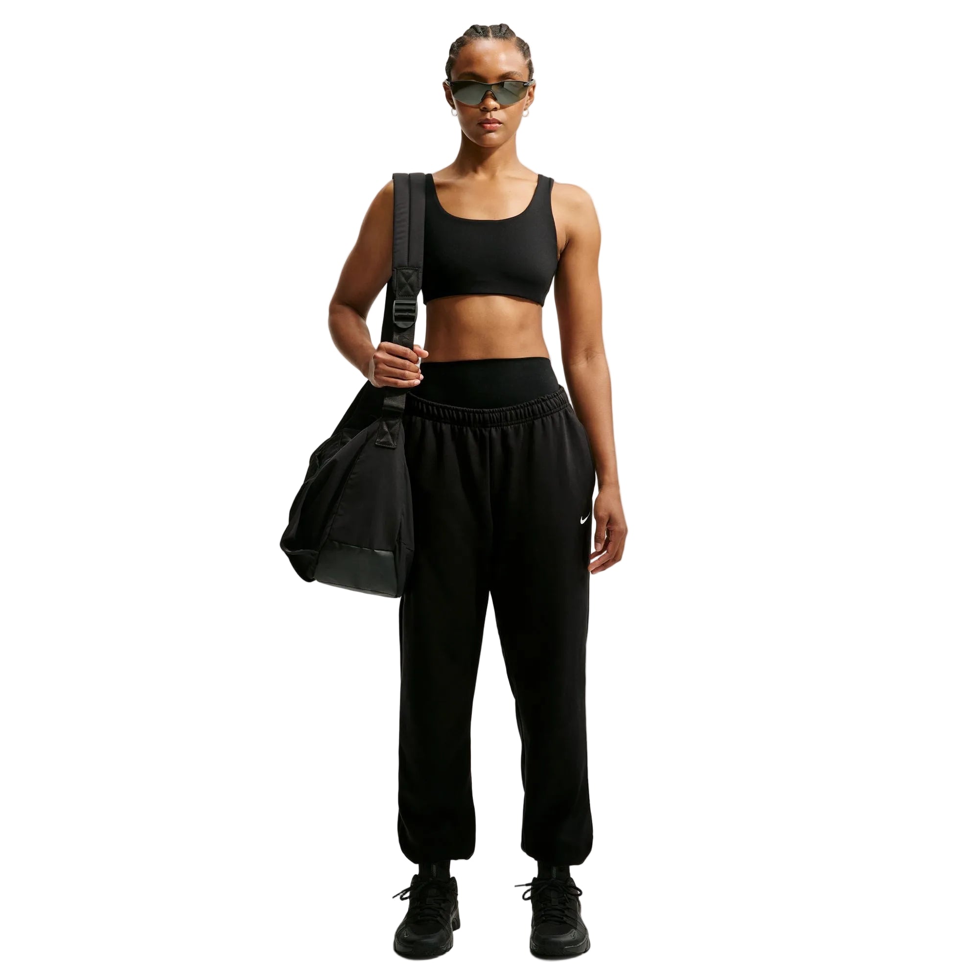 Nike Studio Fleece Sport Dri-FIT Womens Mid-Rise Pants