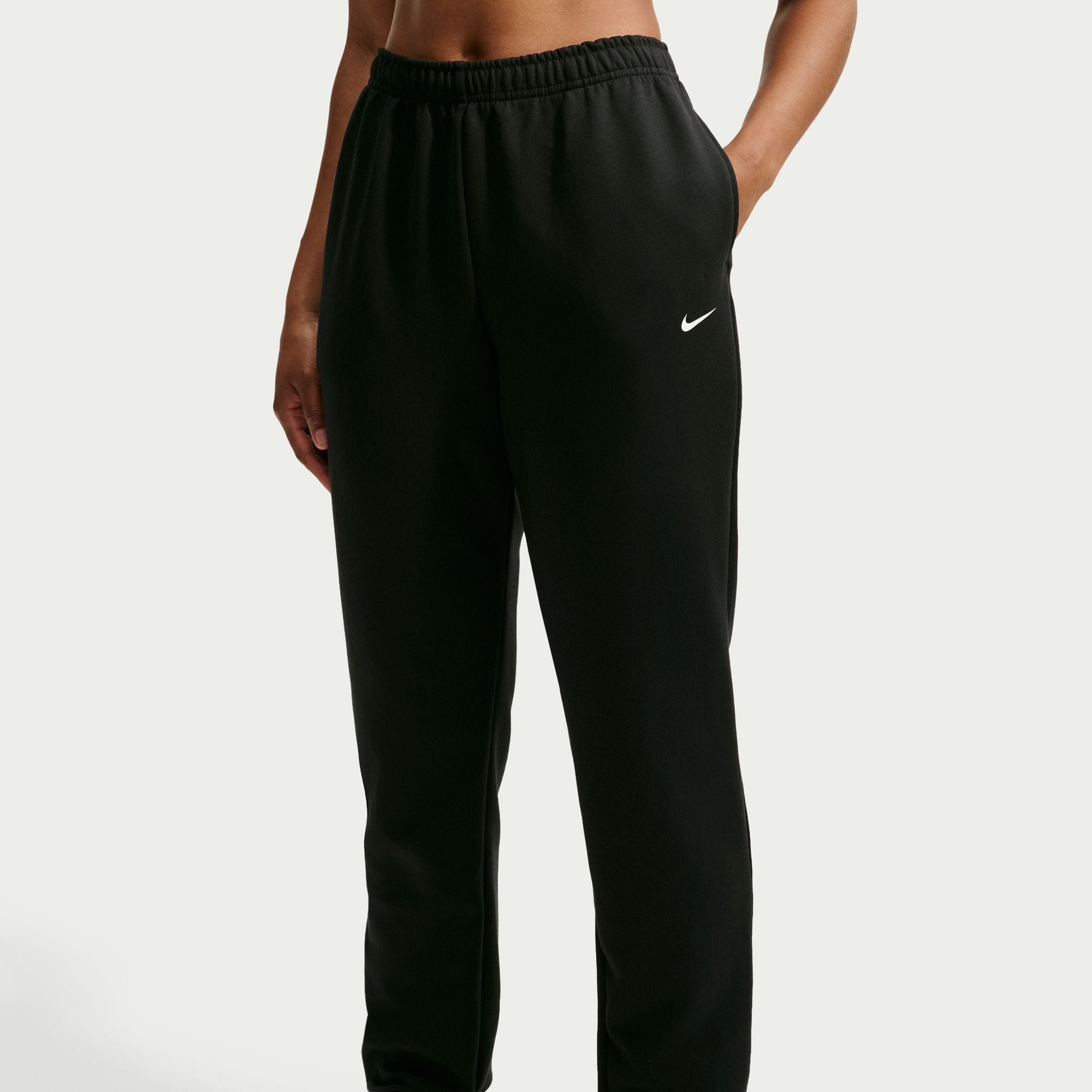 Nike Studio Fleece Sport Dri-FIT Womens Mid-Rise Pants