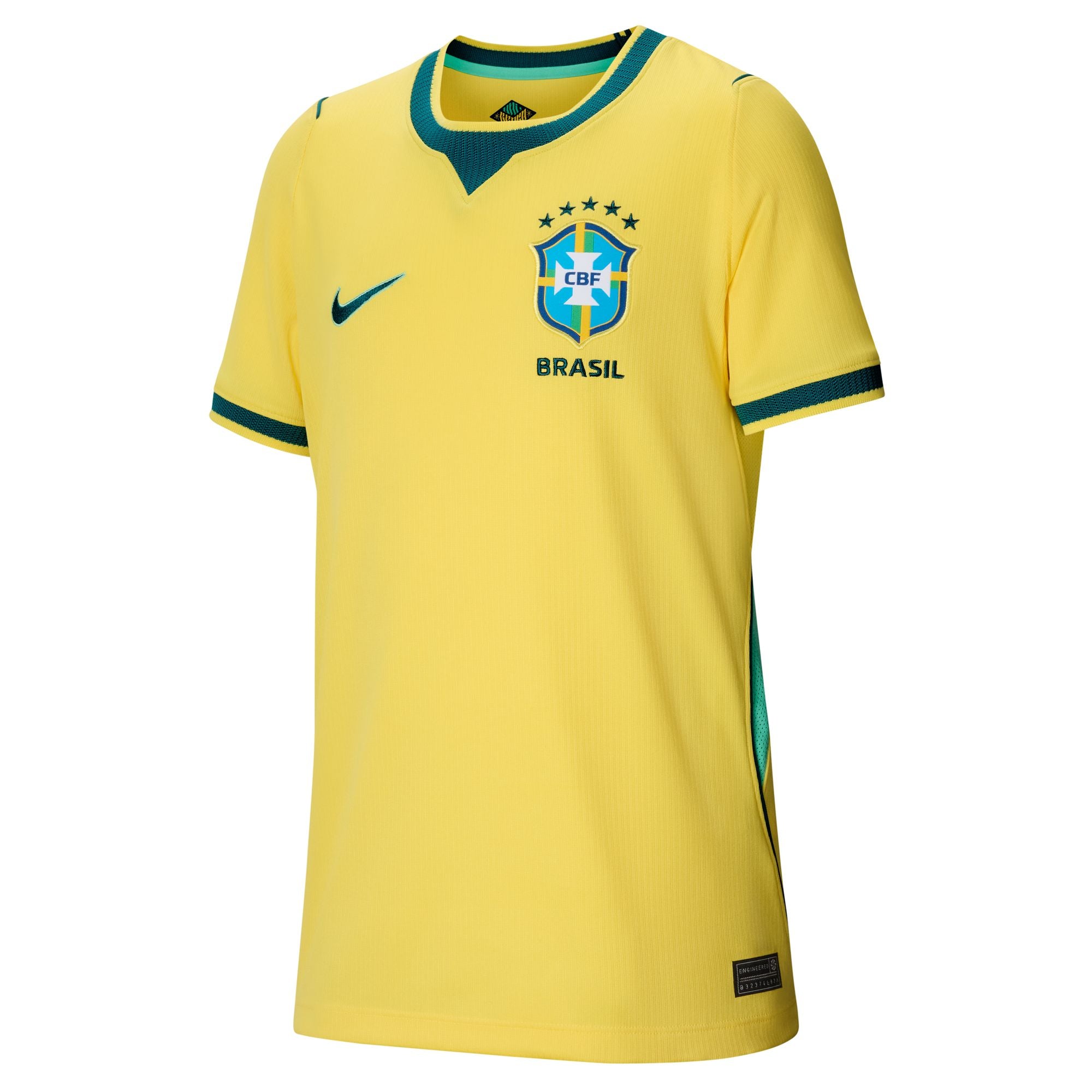 Nike Dri-FIT Brazil 2026 Stadium Home Soccer Replica Kids Jersey