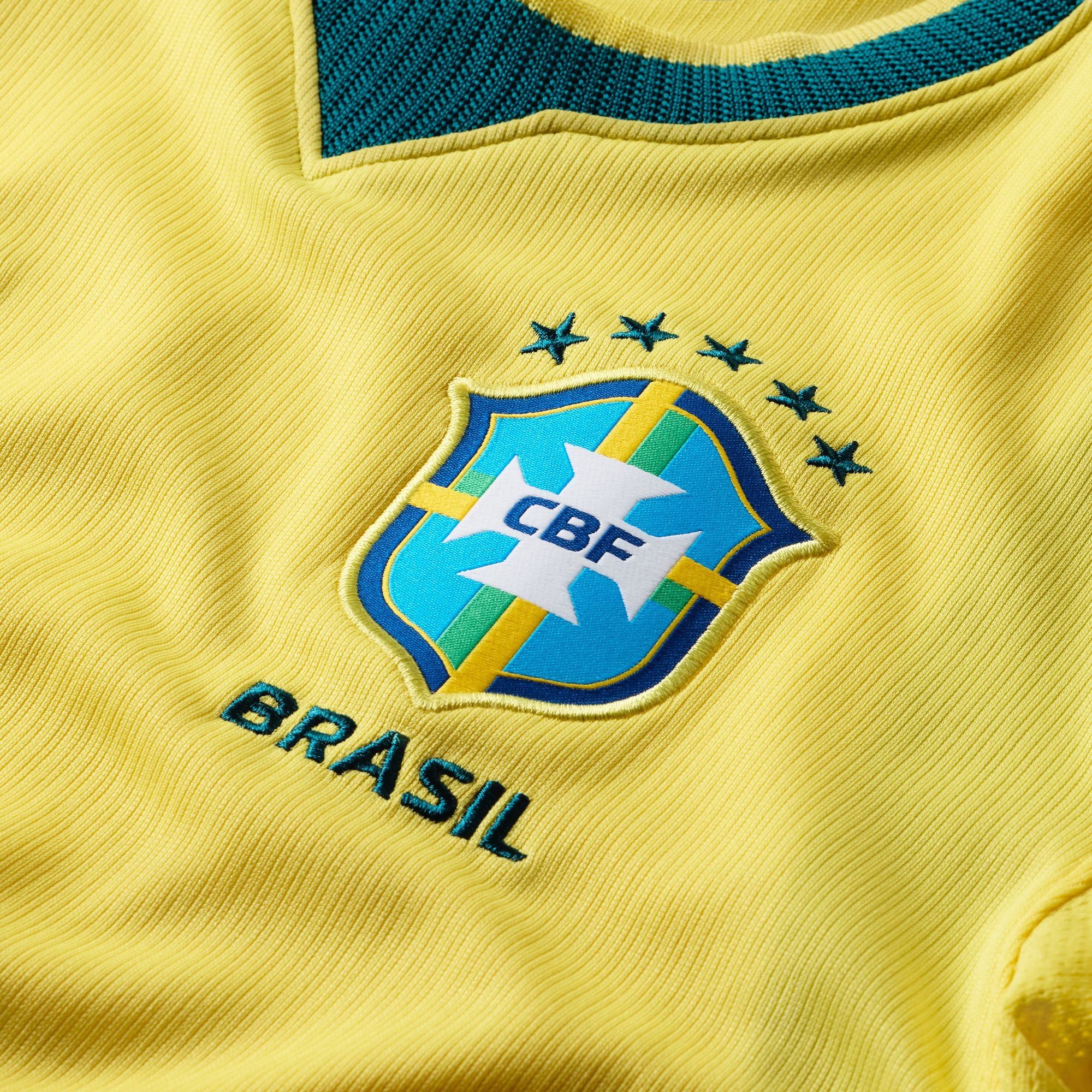 Nike Dri-FIT Brazil 2026 Stadium Home Soccer Replica Kids Jersey