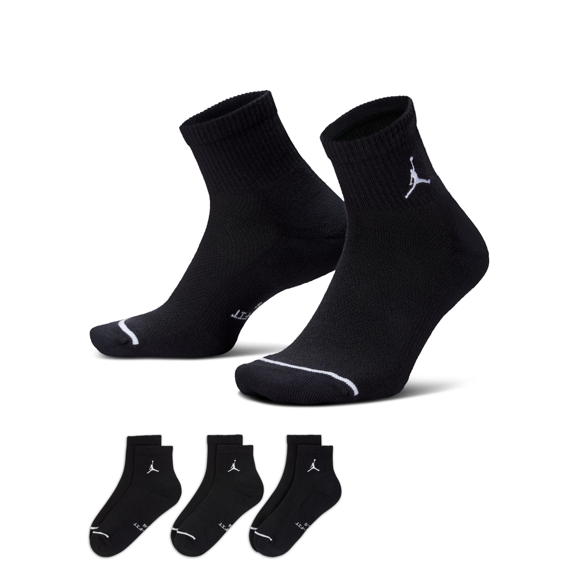 Jordan Everyday Elevated Ankle Socks 3 Pack