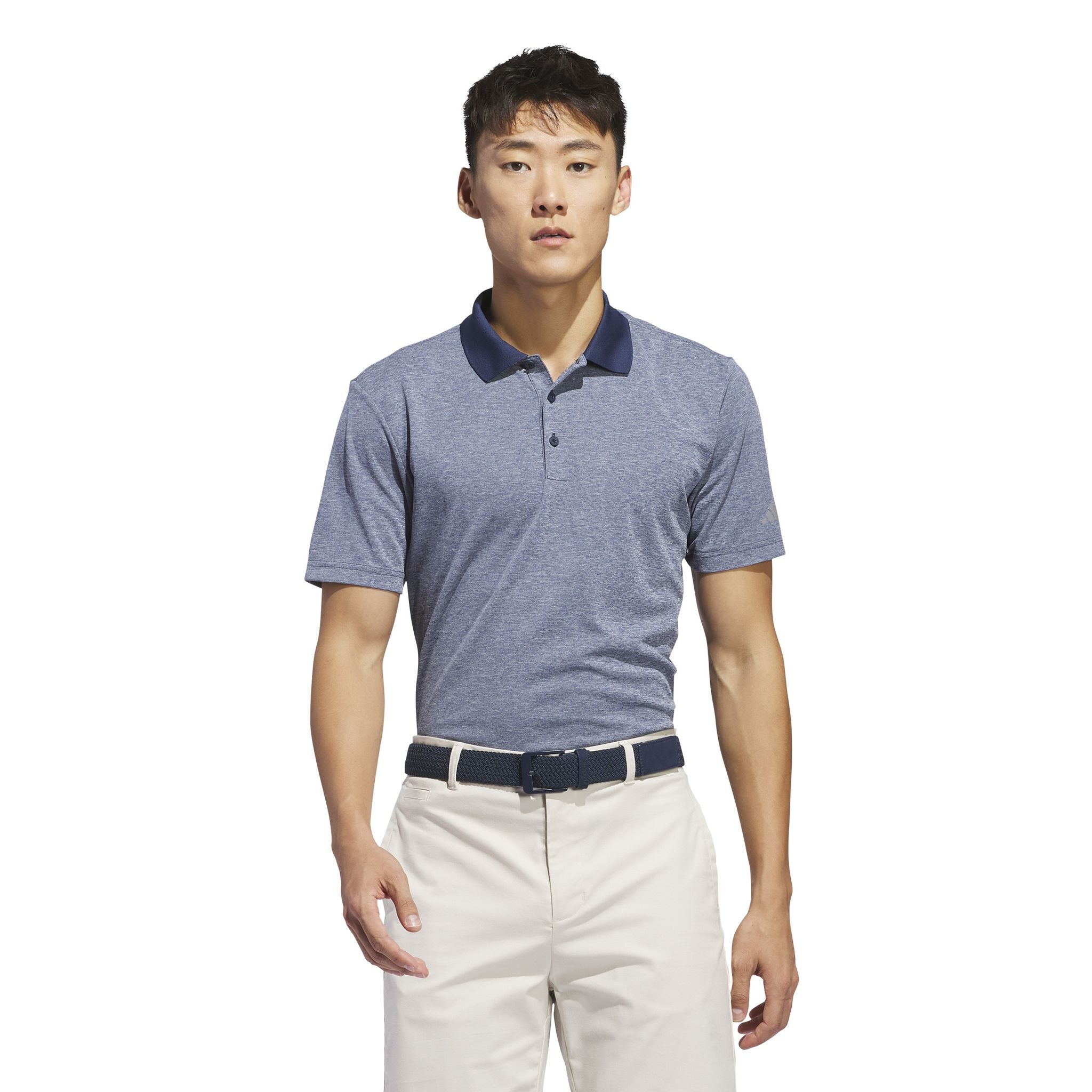 adidas Performance Heathered Mens Golf Polo