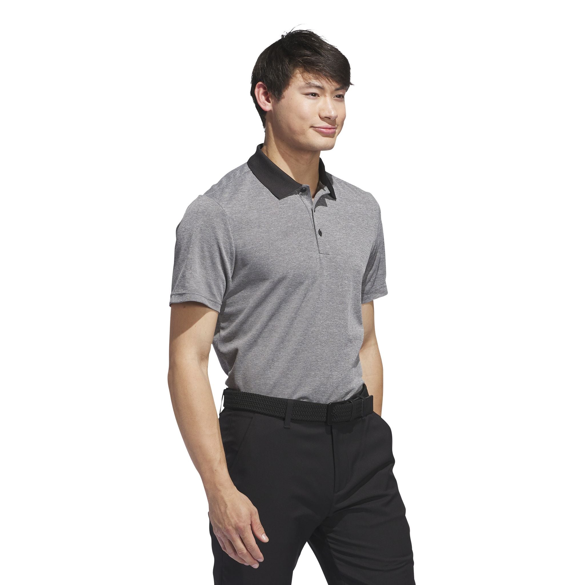 adidas Performance Heathered Mens Golf Polo