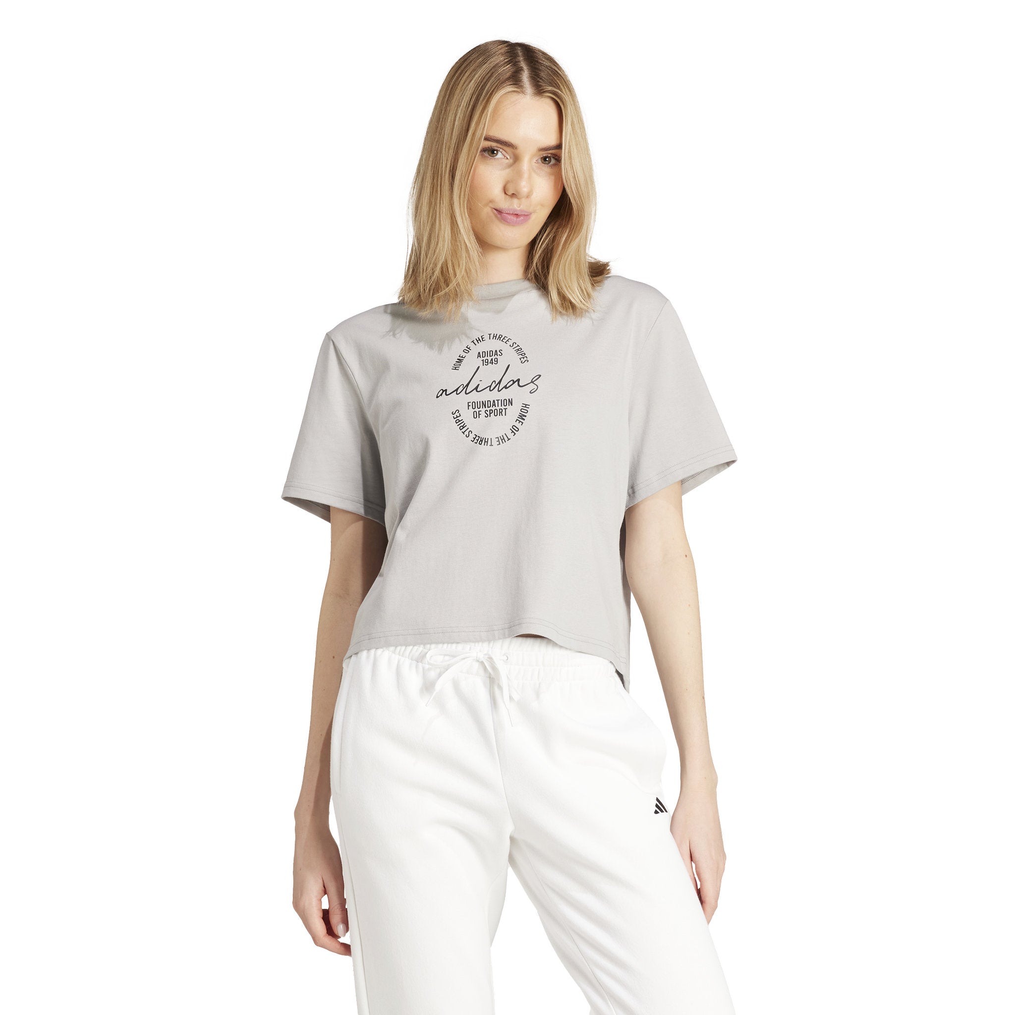 adidas Brand Love Signature Womens Graphic Tee