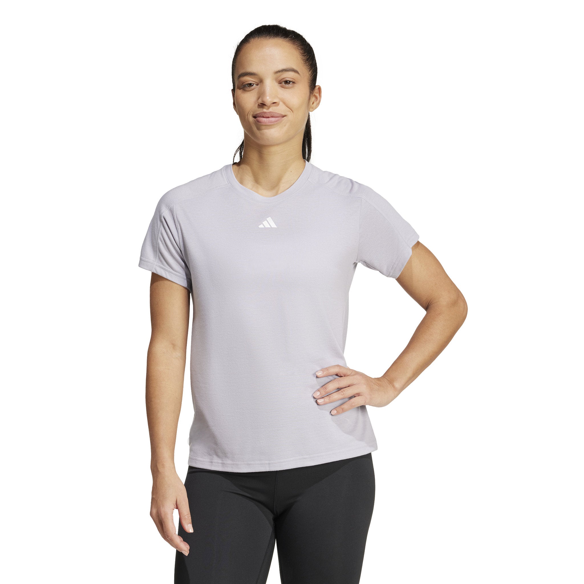 adidas AEROREADY Train Essentials Minimal Womens Crew Tee