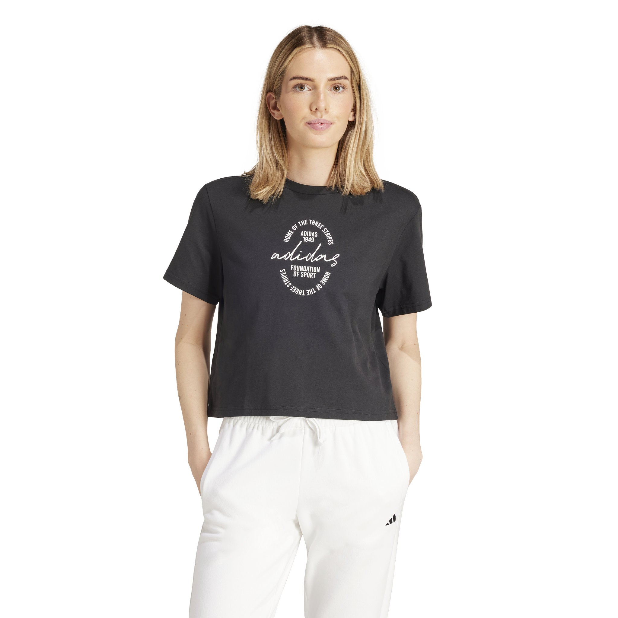adidas Brand Love Signature Graphic Womens Tee