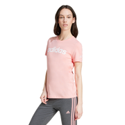 adidas Essentials Linear Logo Womens Tee