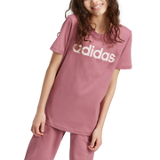 adidas Essentials Linear Logo Girls Tee