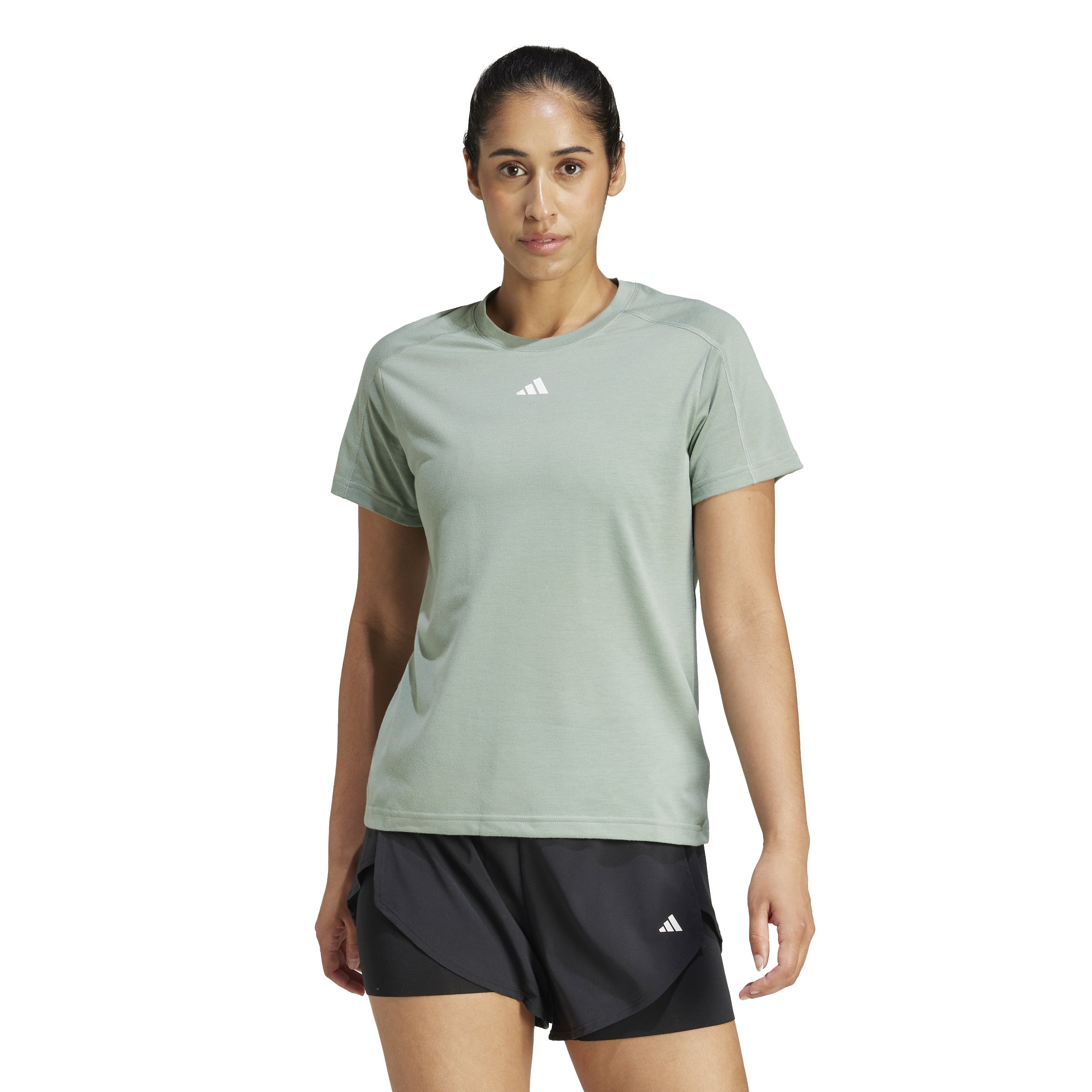 アディダス Adidas 【 Aeroready Train Essentials T-Shirt Womens Women 】 レディース Adidas Aeroready Train Essentials 3-Stripes Women Training T