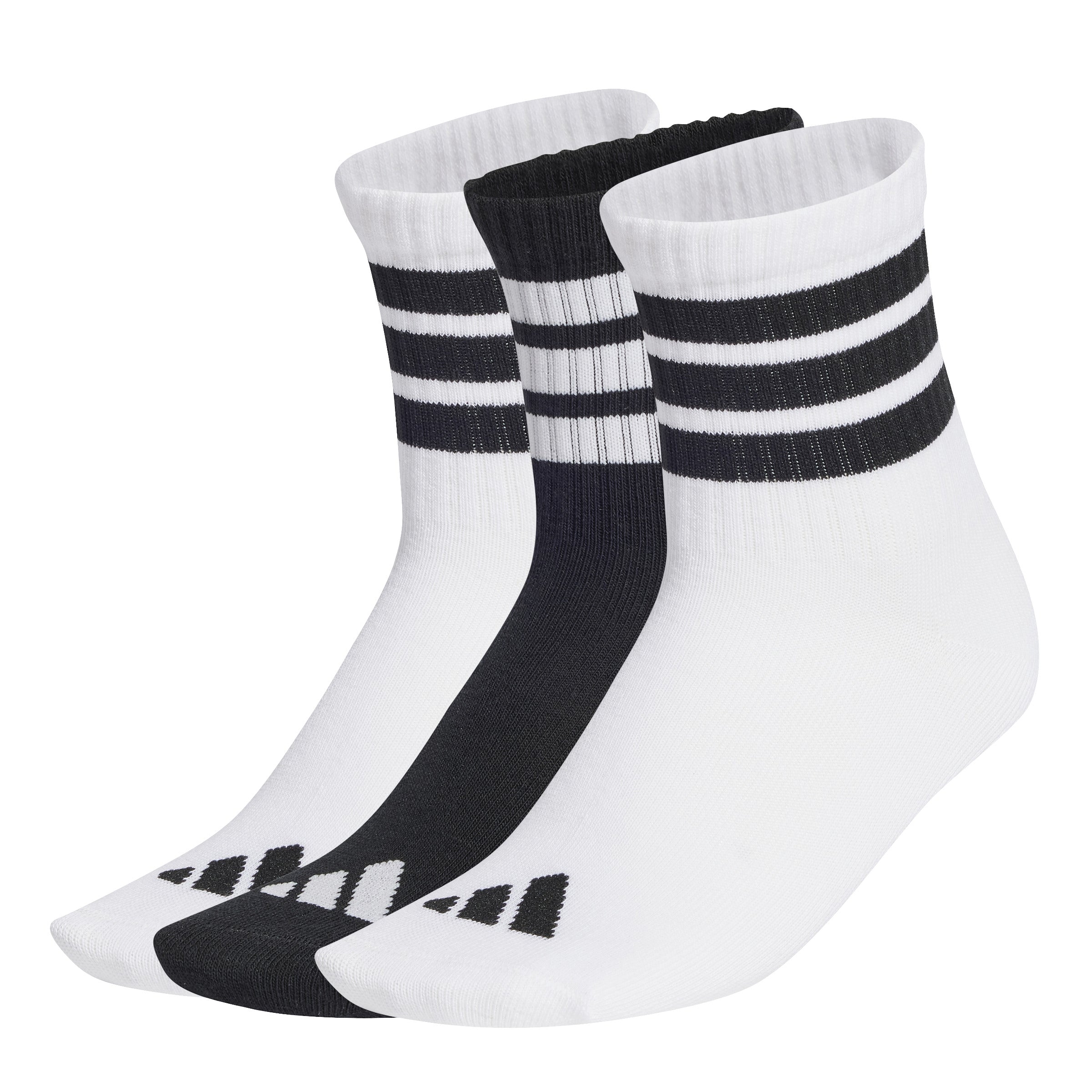adidas Kids Ribbed Socks 3 Pack