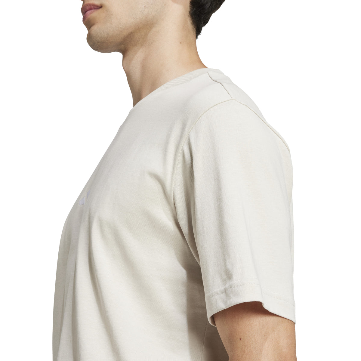 adidas Essentials Small Logo Single Jersey Mens Tee
