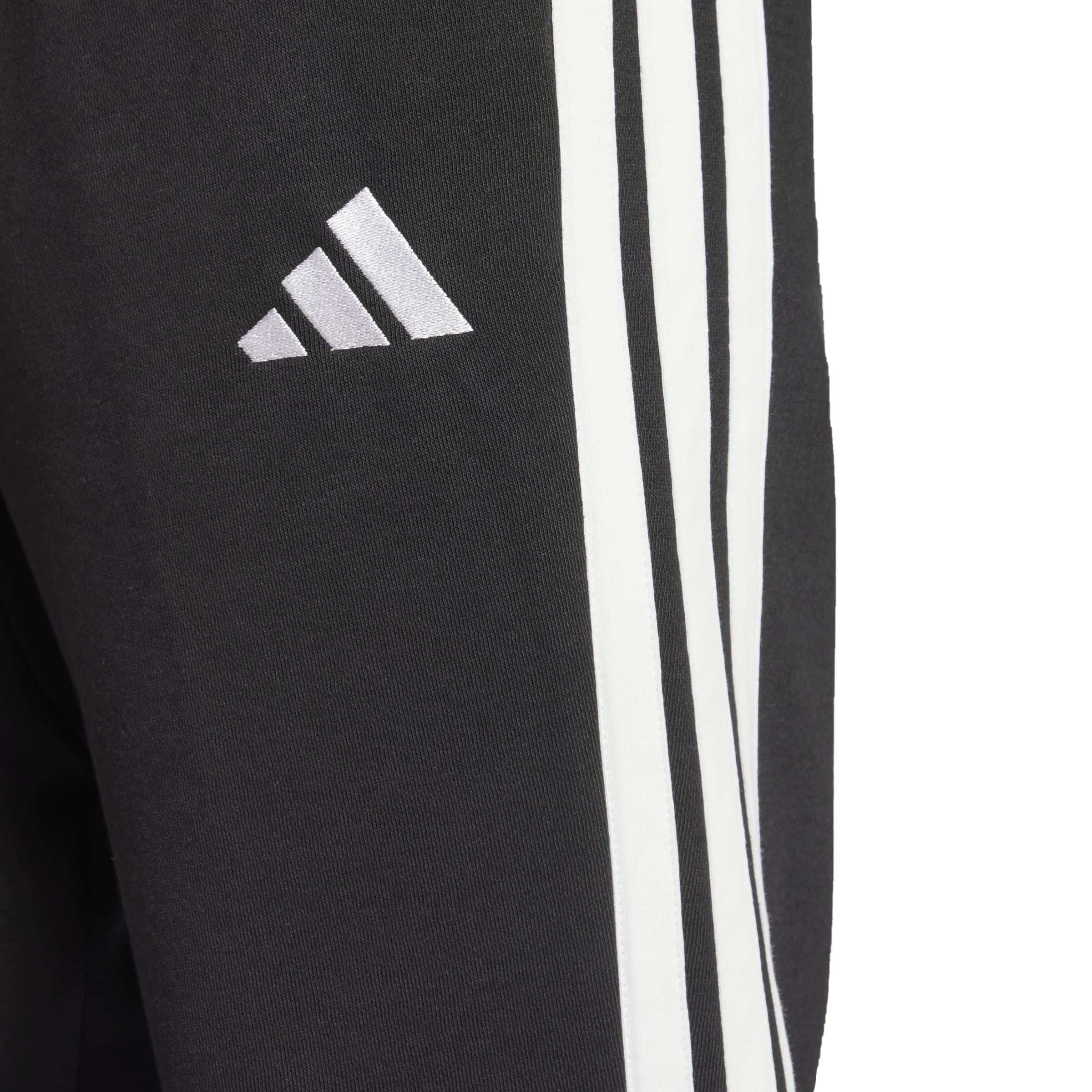 adidas Essentials 3-Stripes Mens Open Hem Fleece Pants