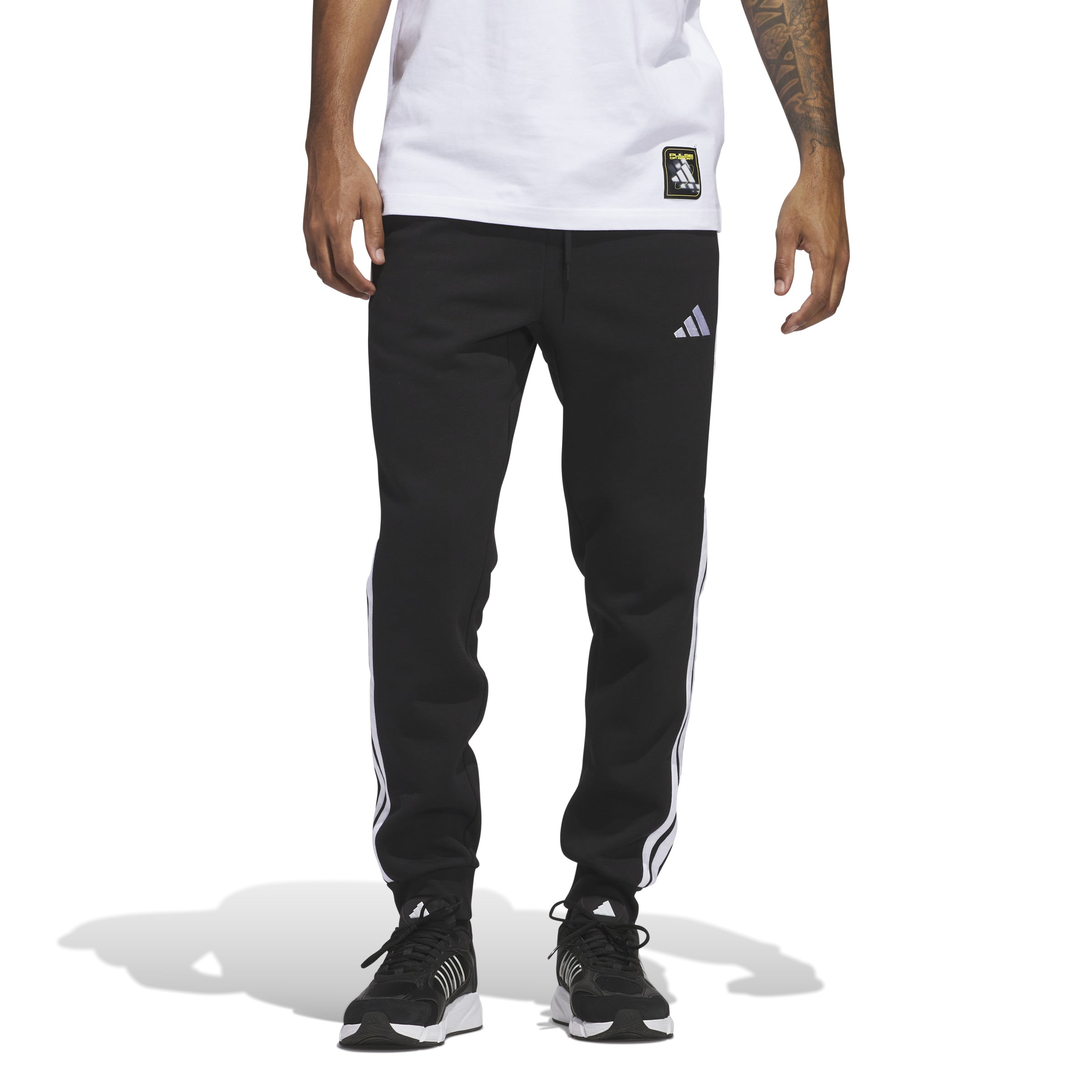 adidas Essentials 3-Stripes Fleece Mens Joggers