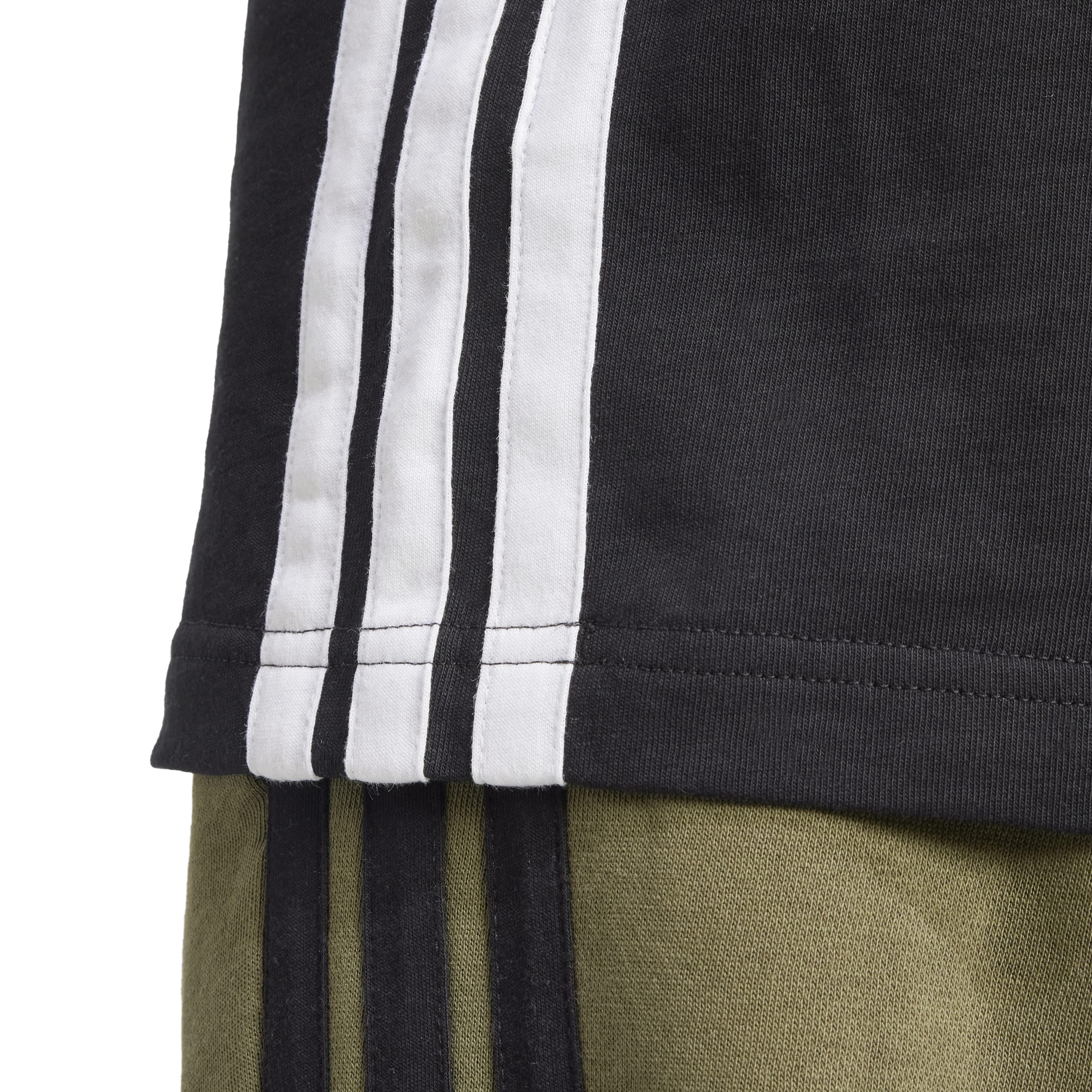 adidas 3-Stripes Single Jersey Mens Tee