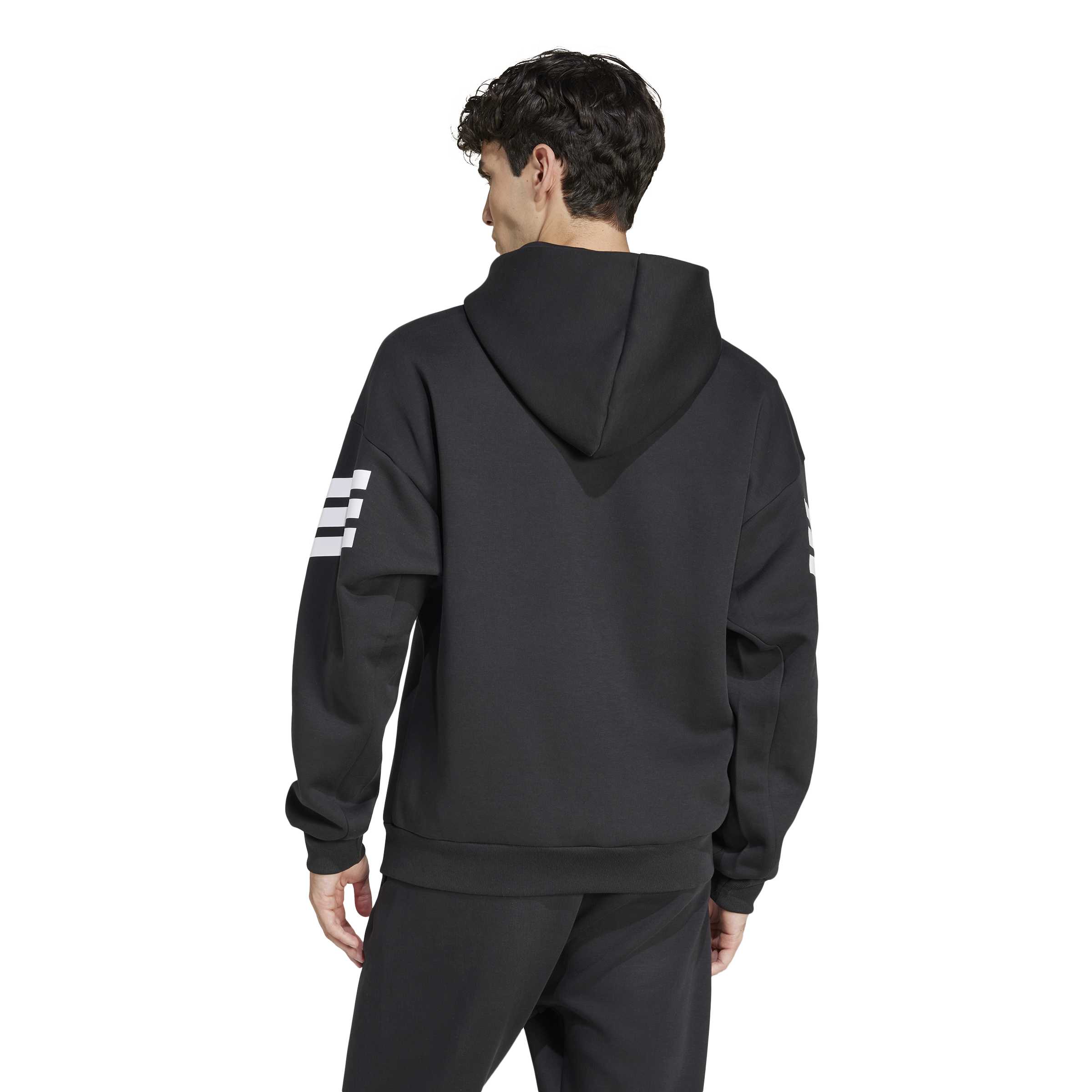adidas Future Icons 3-Stripes Mens Full Zip Hoodie