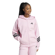adidas Future Icons 3-Stripes Full-Zip Womens Hoodie