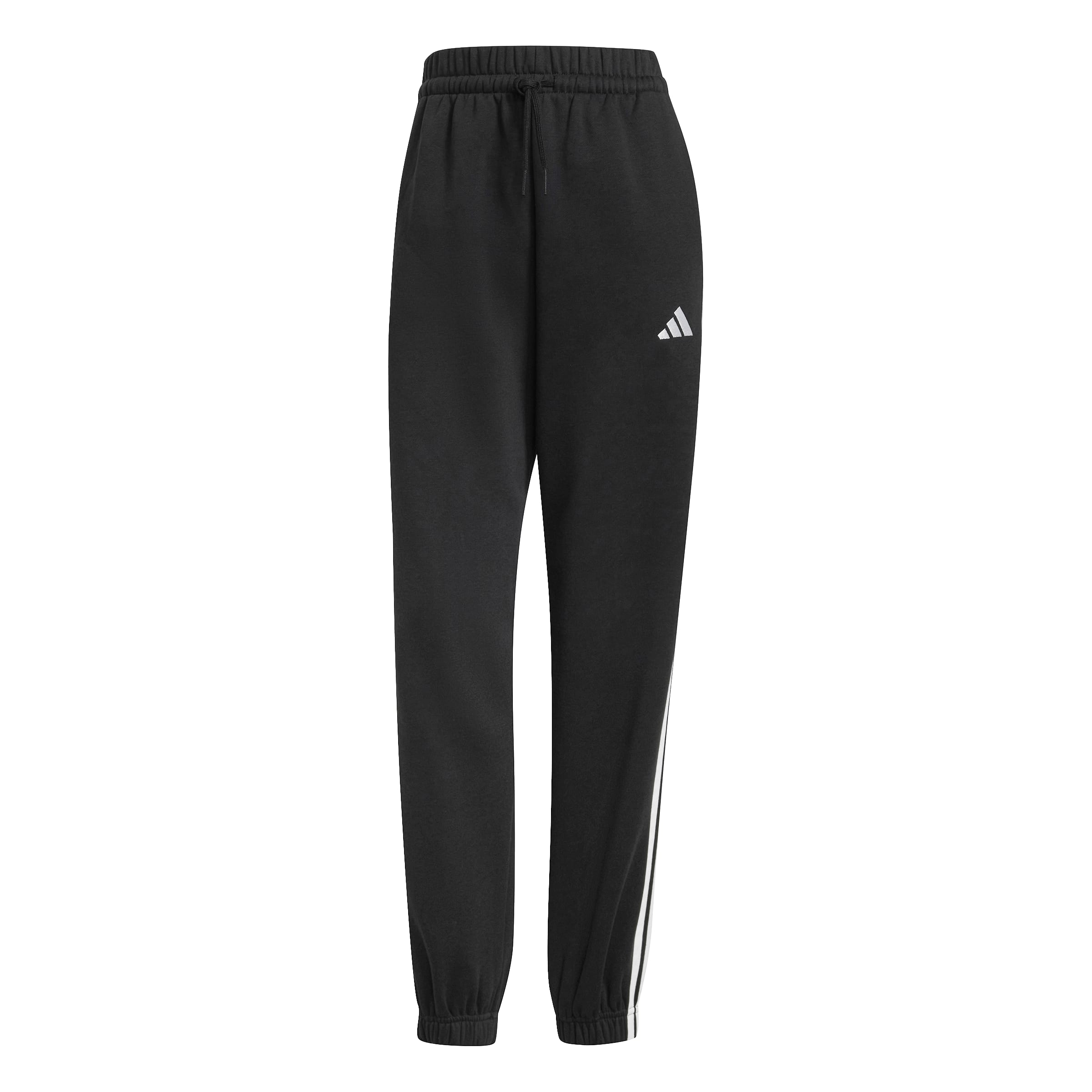 adidas Essentials 3-Stripes Fleece Womens Loose-Fit Joggers