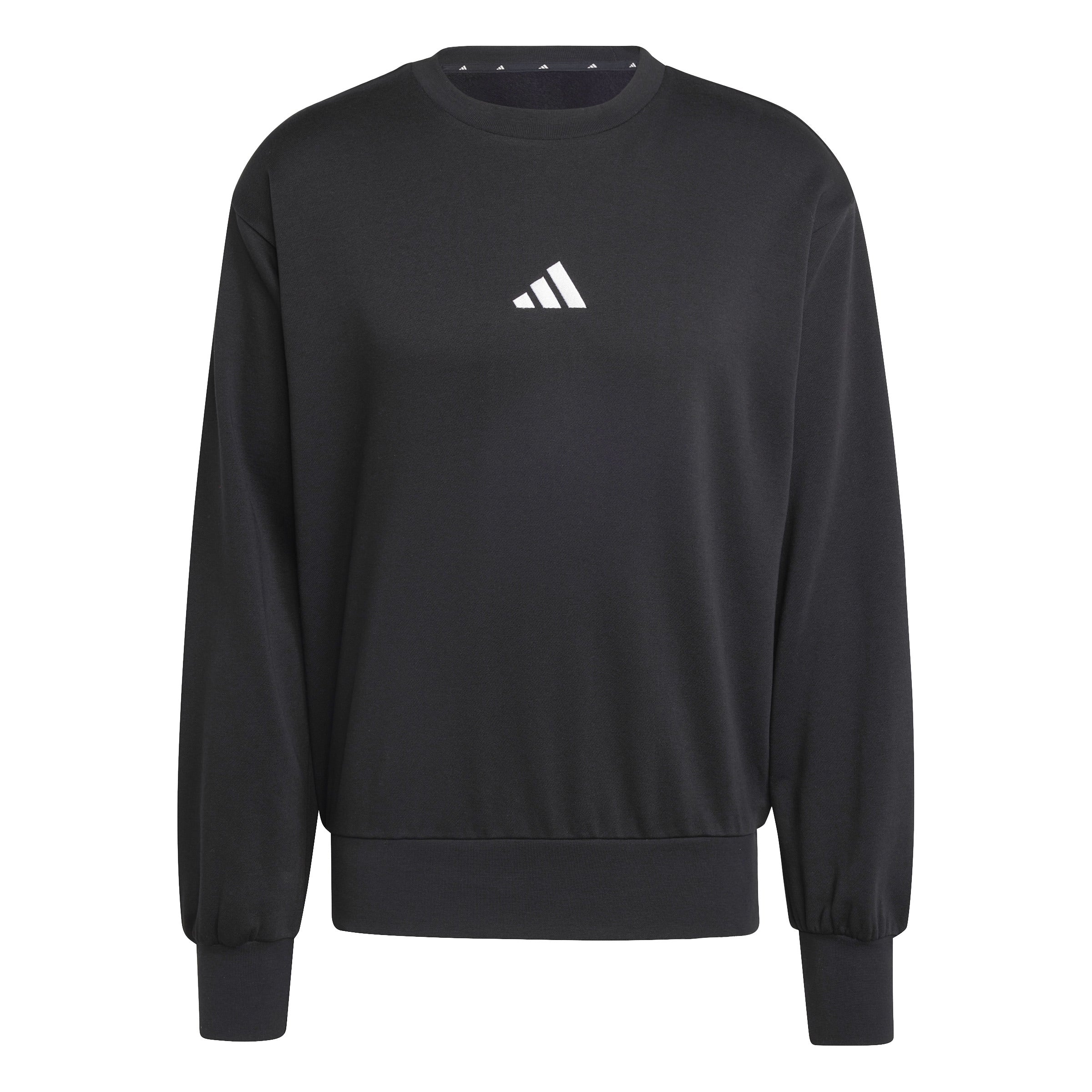 adidas Essentials Feel Cozy Mens Fleece Sweatshirt