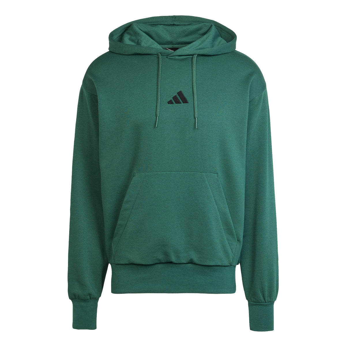adidas Essentials Feel Cozy Mens Fleece Hoodie