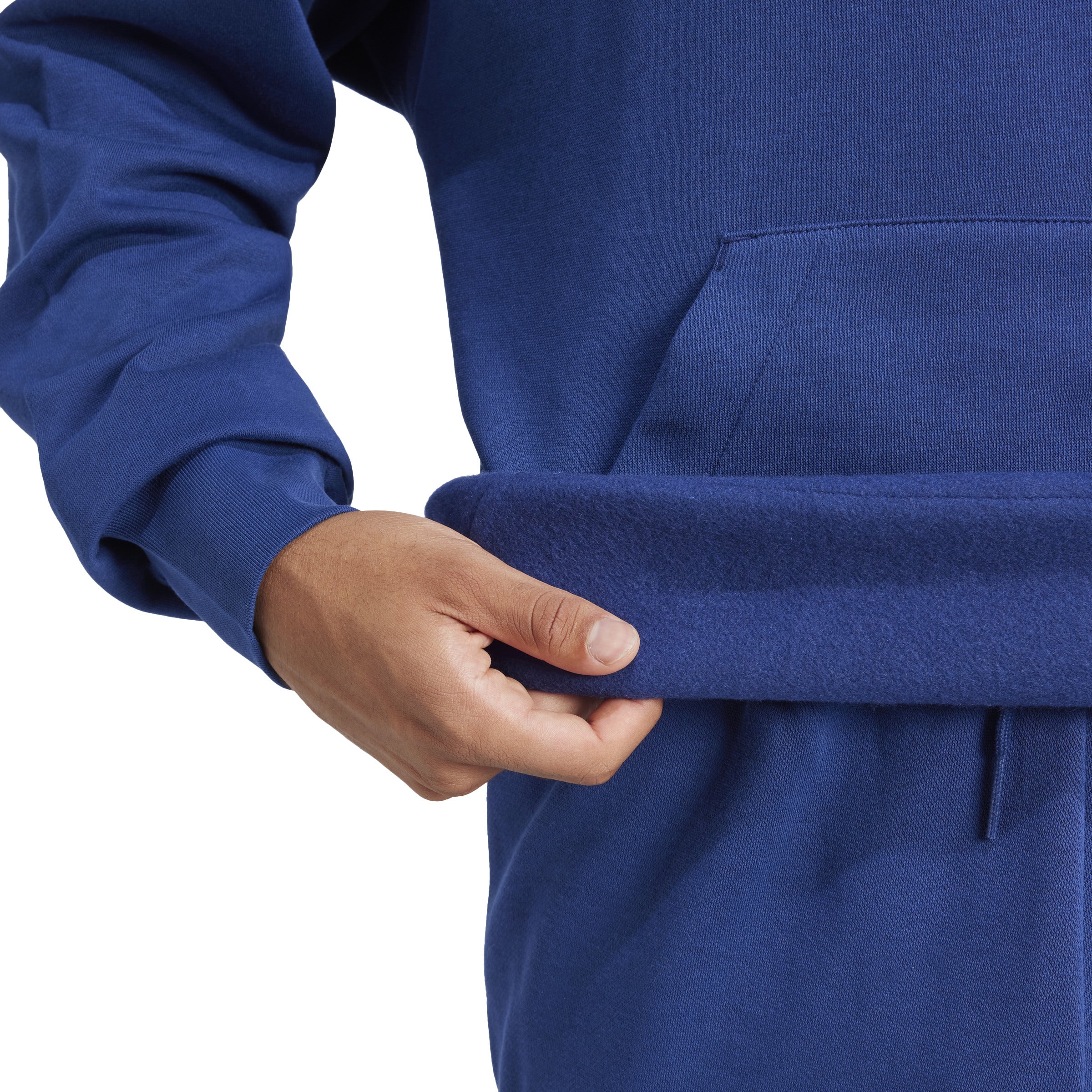 adidas Essentials Feel Cozy Mens Fleece Hoodie