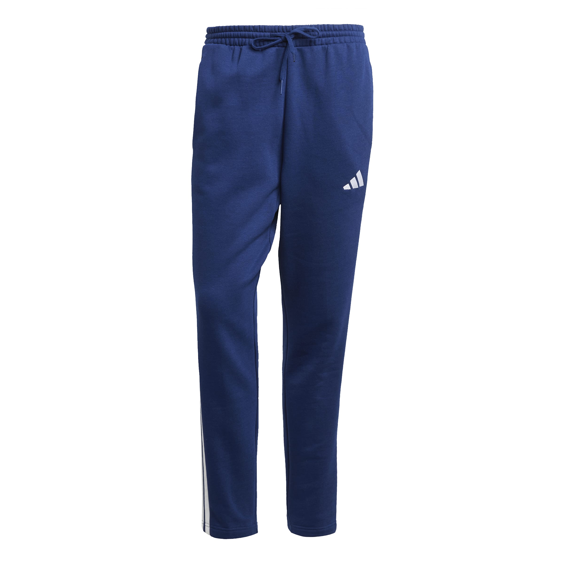 adidas Essentials 3-Stripes Mens Open Hem Fleece Pants