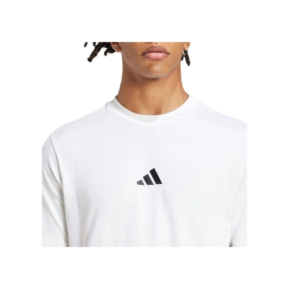 adidas Essentials 3-Stripes Single Jersey Mens Tee
