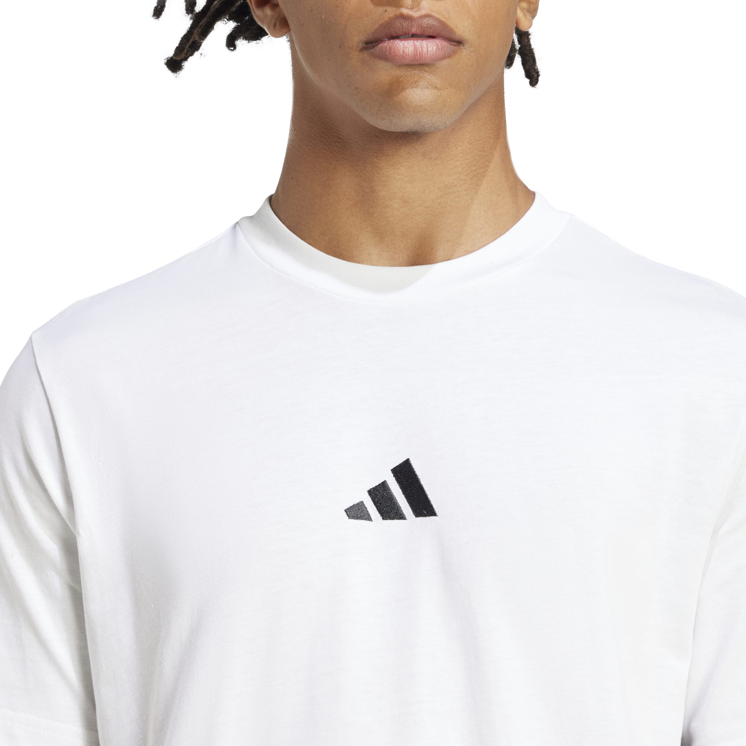 adidas Essentials 3-Stripes Single Mens Jersey Tee