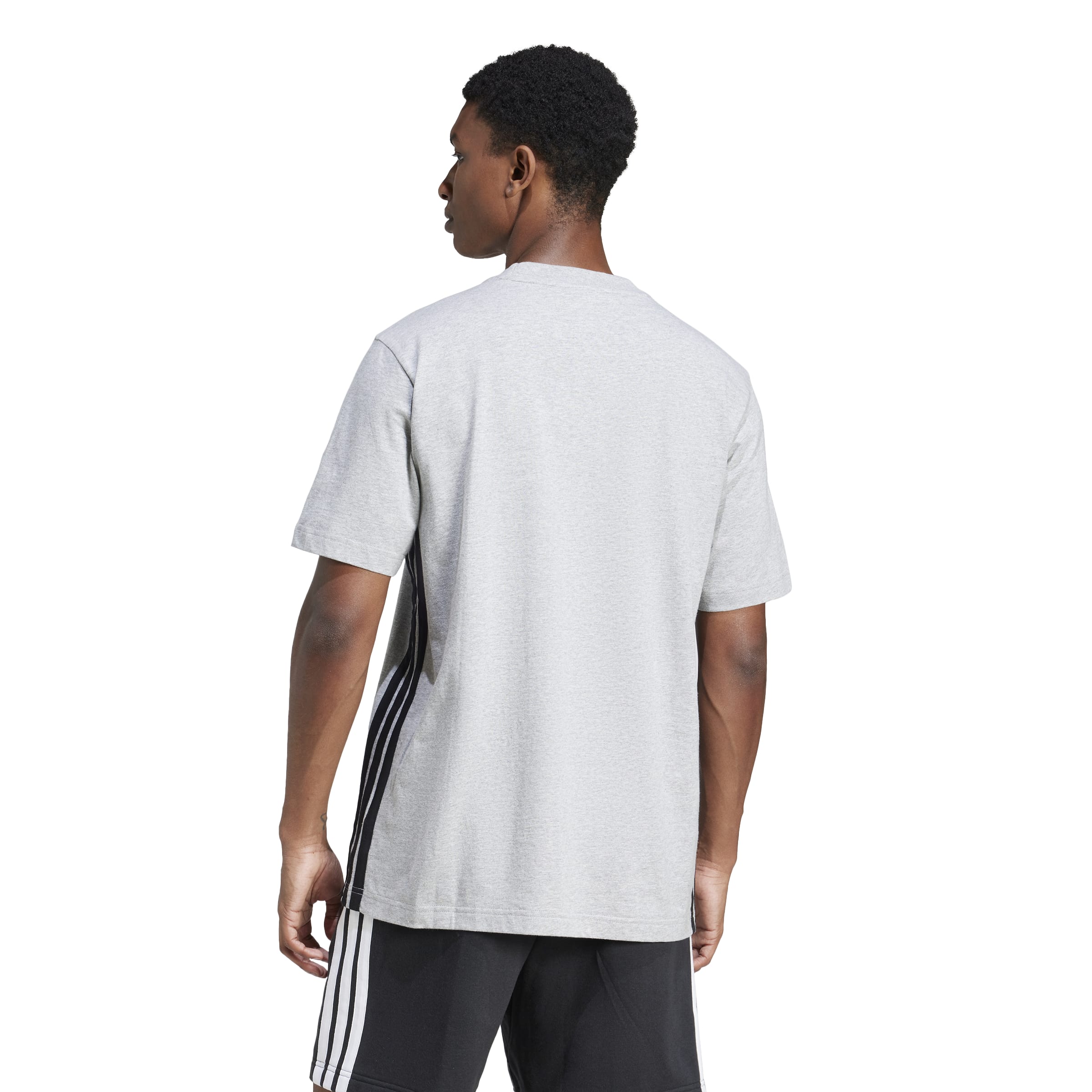 adidas Essentials 3-Stripes Mens Single Jersey Tee