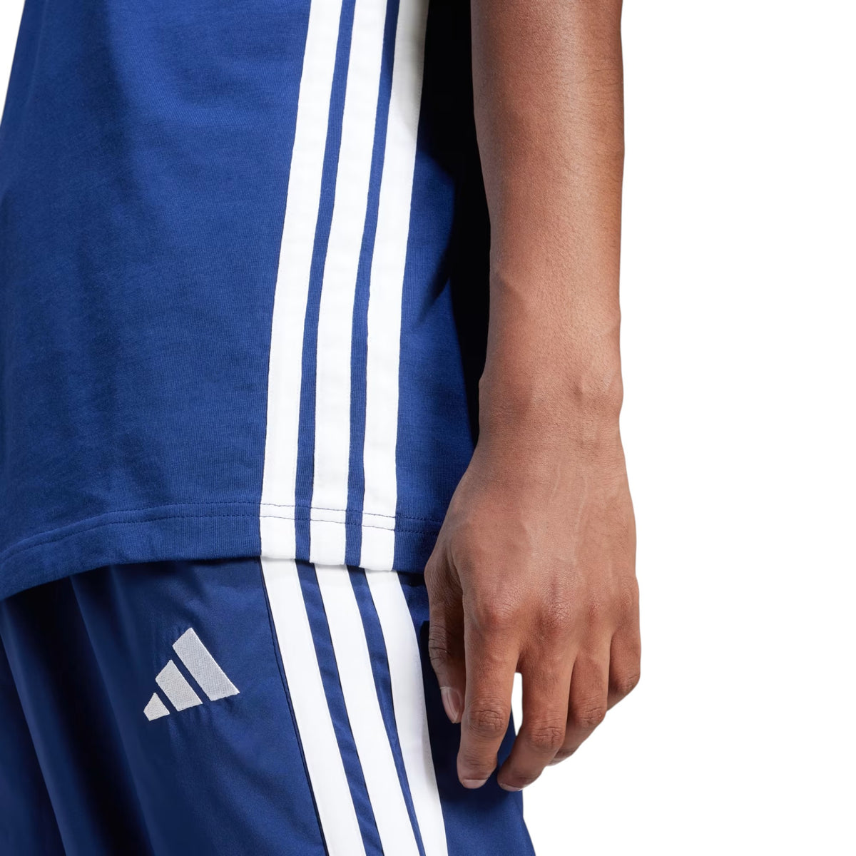 adidas Essentials 3-Stripes Single Jersey Mens Tee
