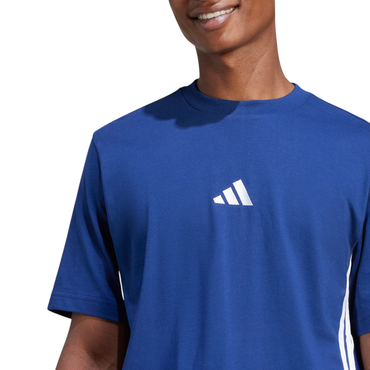 adidas Essentials 3-Stripes Single Jersey Mens Tee