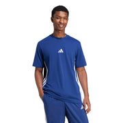 adidas Essentials 3-Stripes Mens Single Jersey Tee