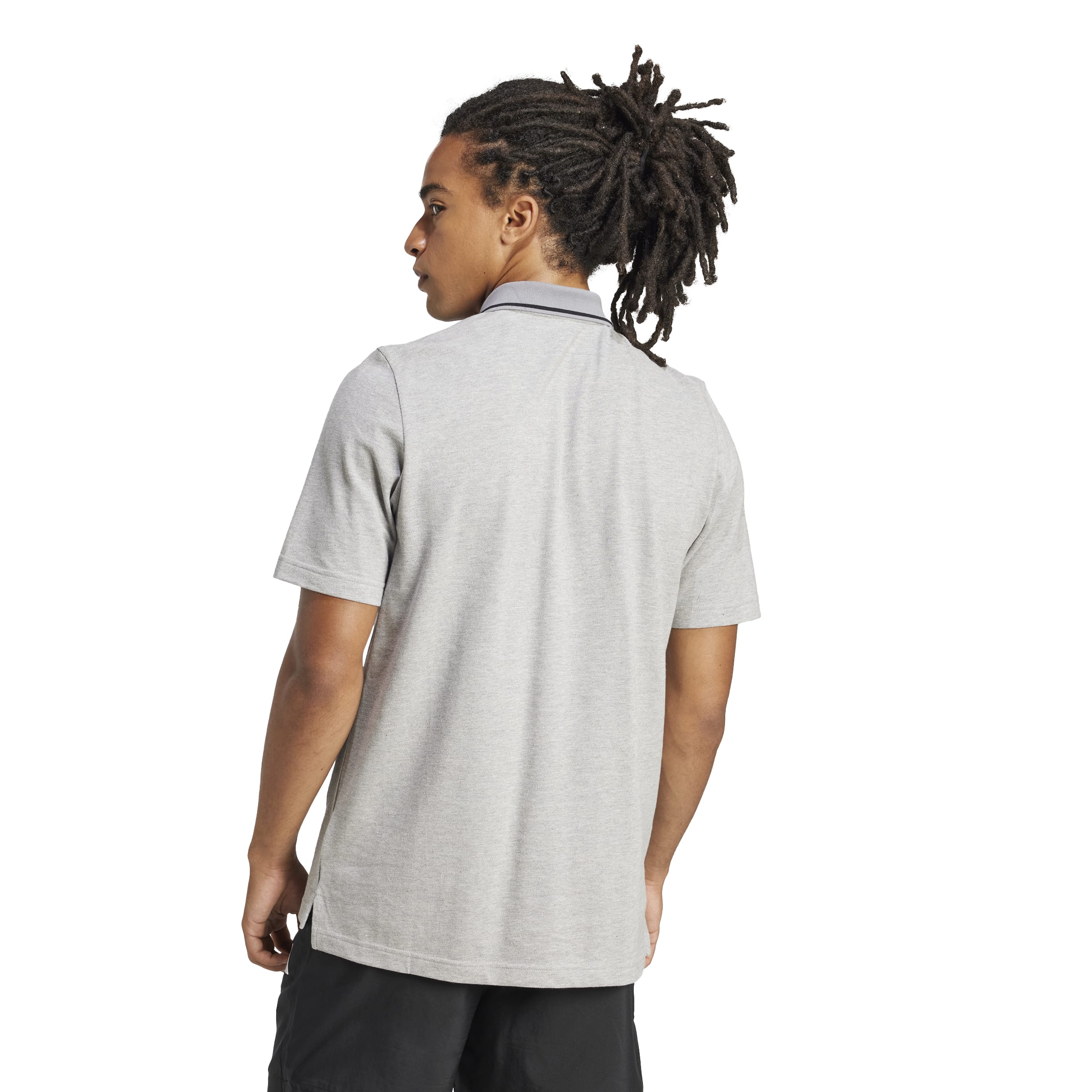 adidas Small Logo Pique Mens Polo Shirt