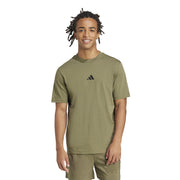 adidas Essentials Small Logo Single Jersey Mens Tee
