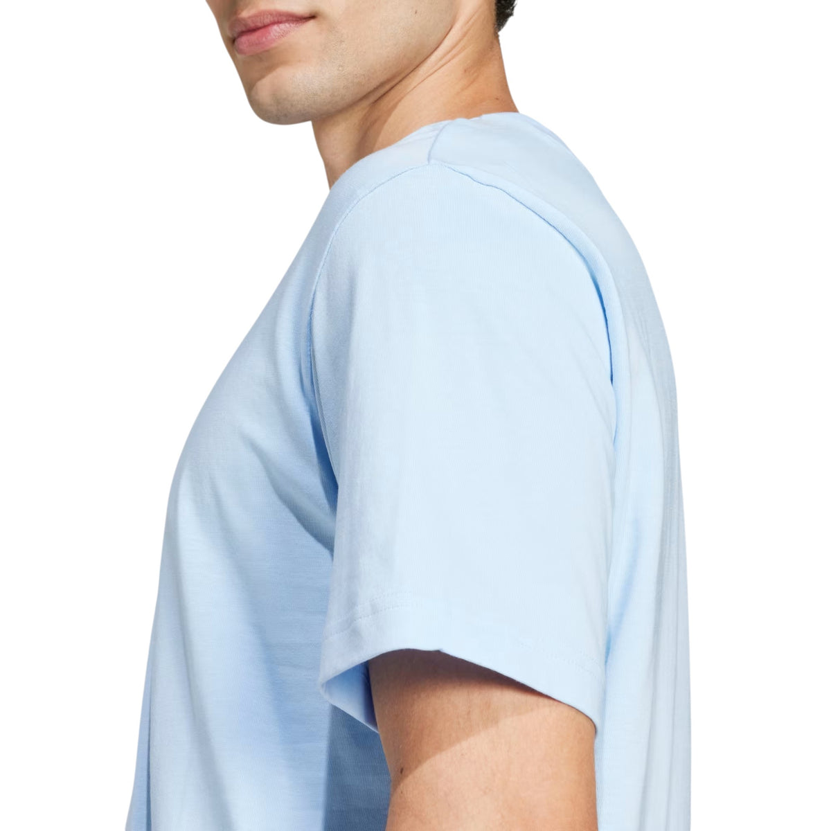 adidas Essentials Small Logo Single Jersey Mens Tee