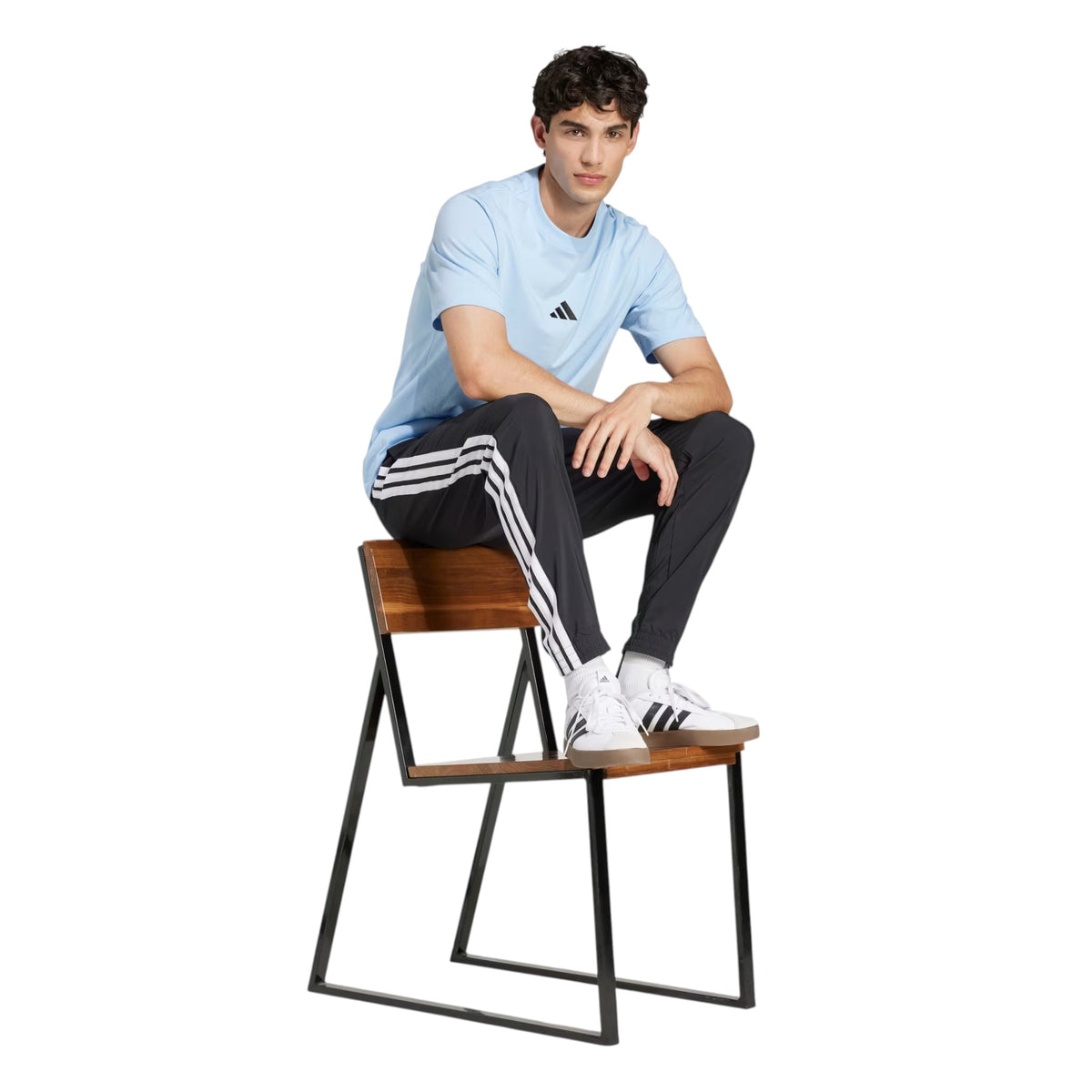 adidas Essentials Small Logo Single Jersey Mens Tee