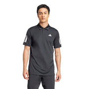 adidas Club 3 Stripes Mens Polo Shirt