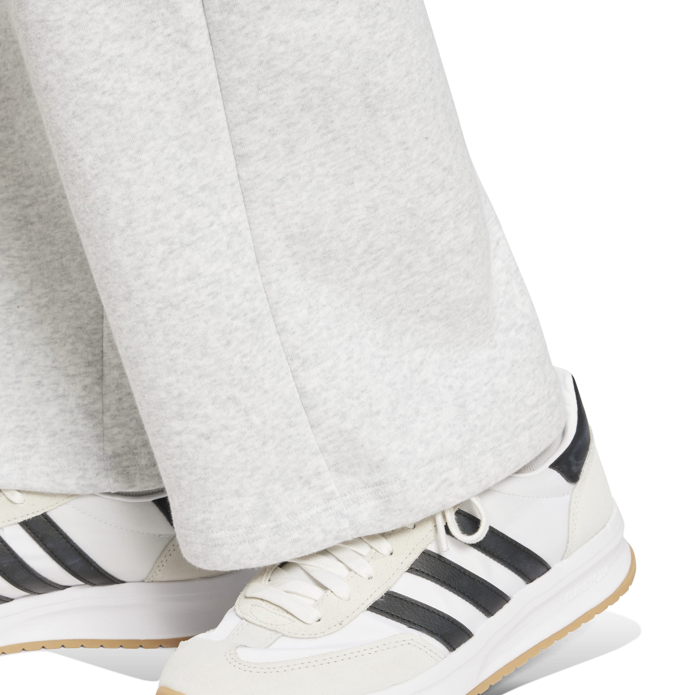 adidas Essentials Small Logo Feel Cozy Open-Hem Womens Joggers
