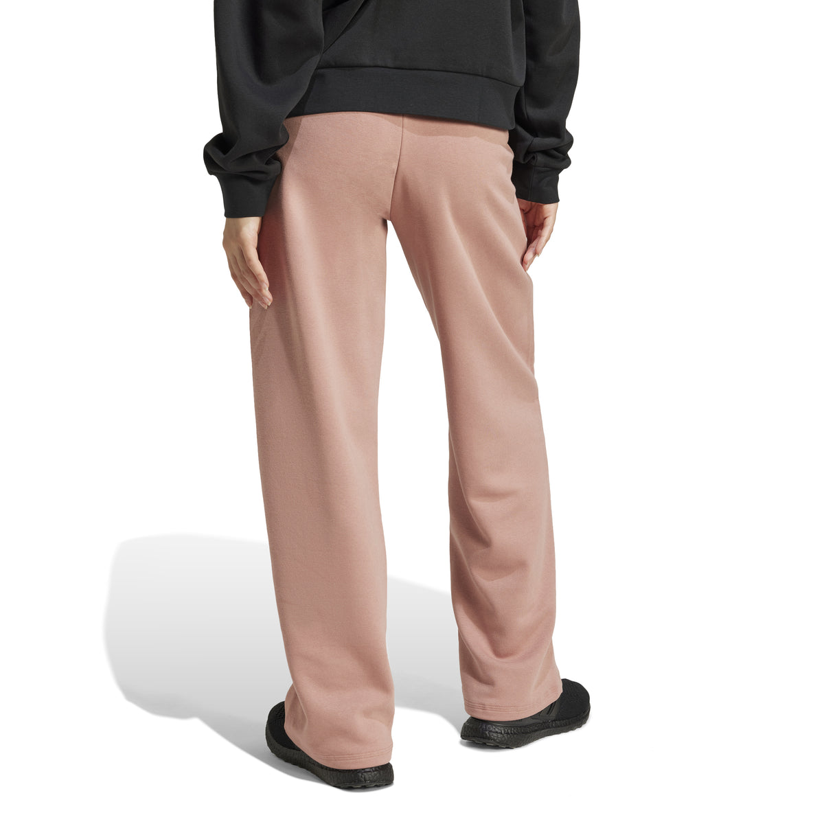 adidas Essentials Small Logo Feel Cozy Open-Hem Womens Joggers
