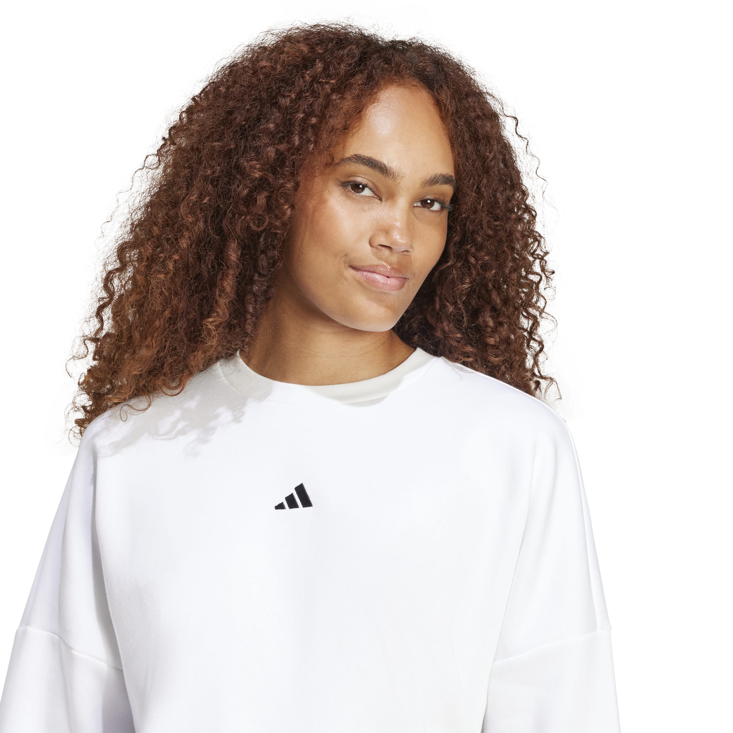 adidas Essentials Small Logo Feel Cozy Womens Sweatshirt